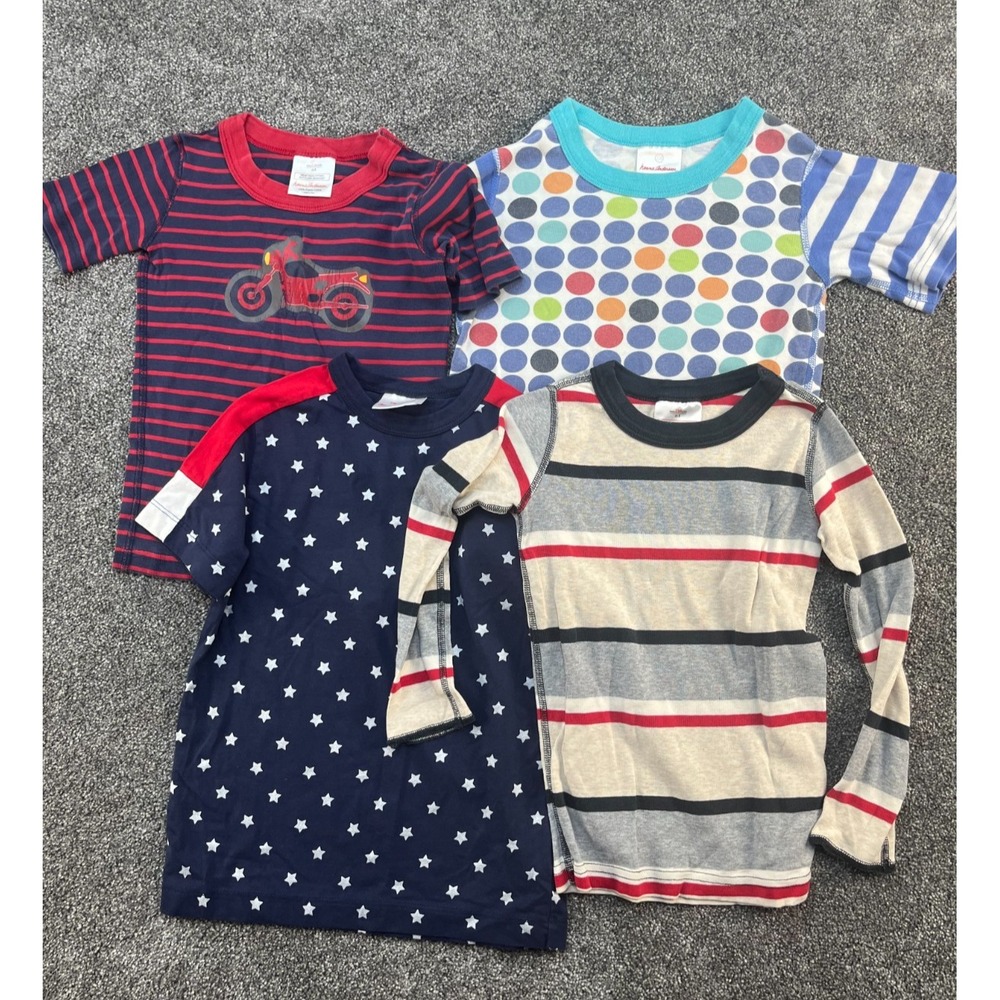 Boys Hanna Andersson ‎ Shirt Lot of 4 size 110 US 5